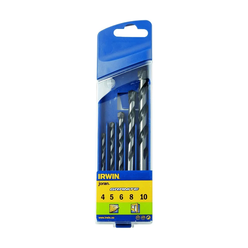 Irwin Juego de brocas para concreto Granite 4