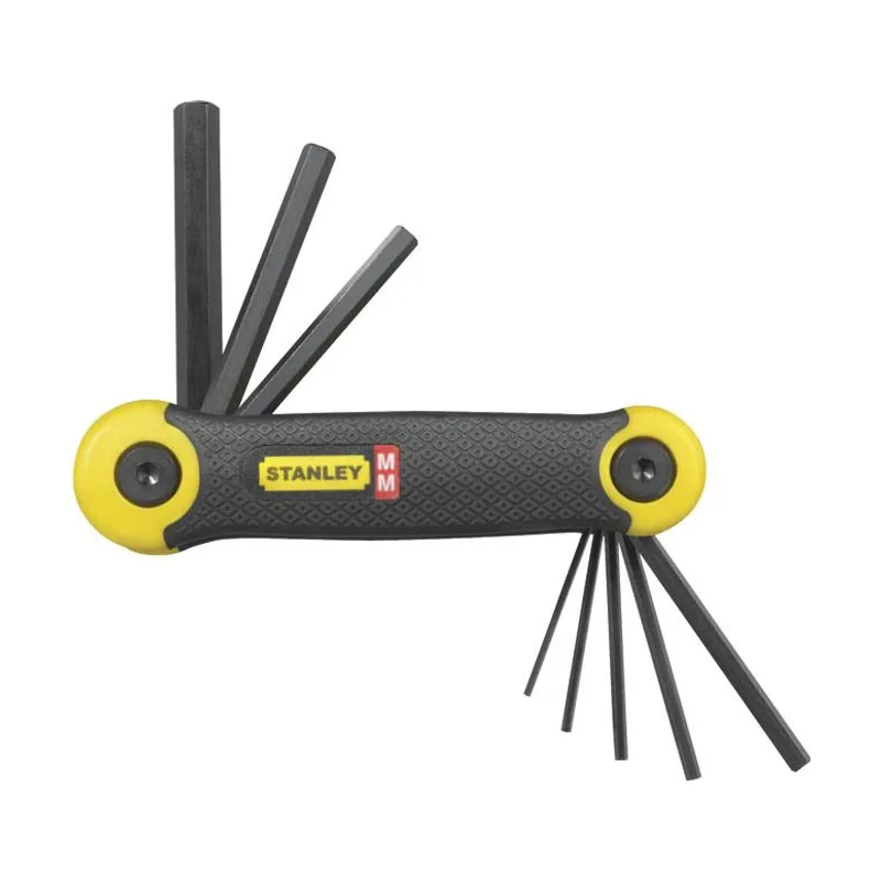 Stanley Juego de Llaves Hexagonales Métricas 8 Piezas