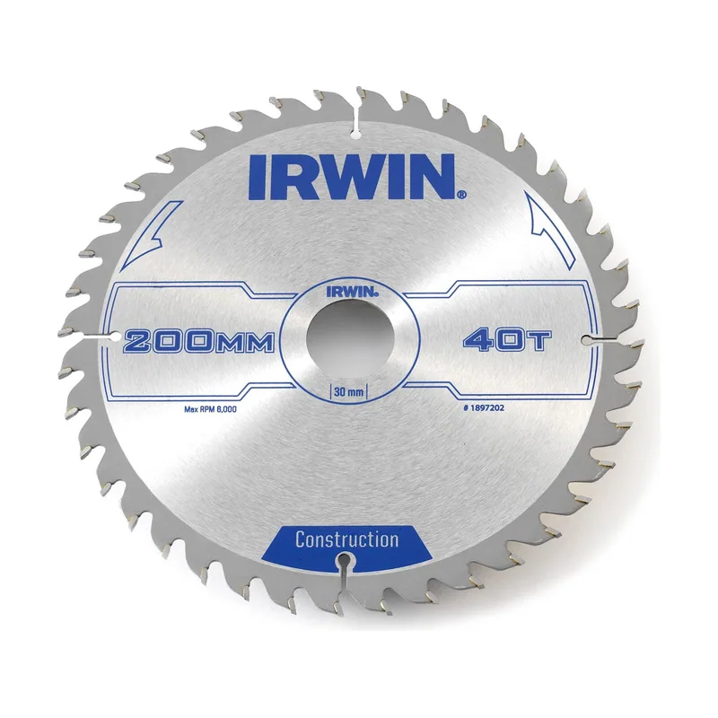 Irwin Disco sierra circular 200mm/40T