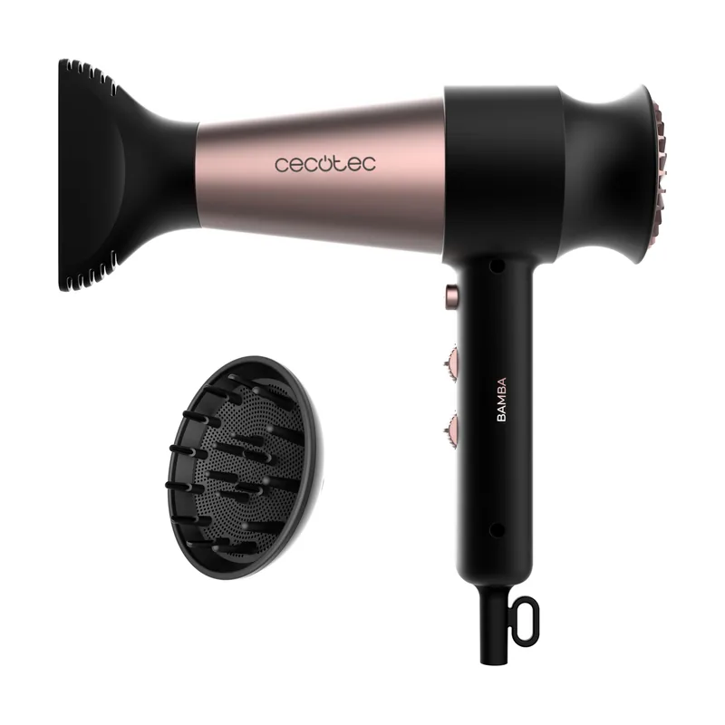 Cecotec Secador de Pelo Bamba IoniCare RockStar Retro. 2000W