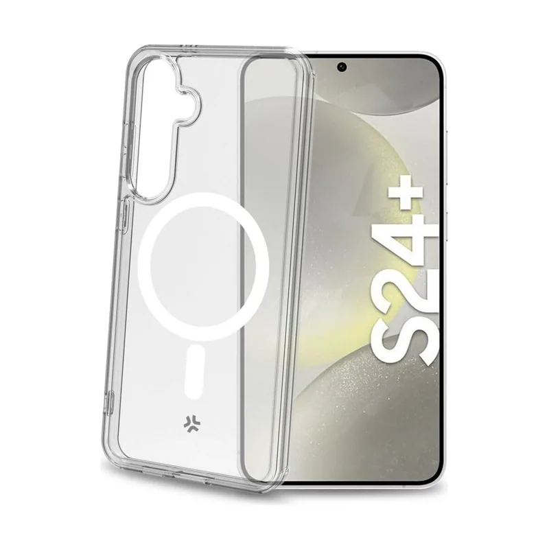 Celly Funda para Blanco Transparente Galaxy S24 Plus