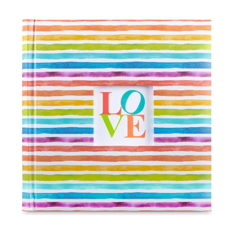 Hama Rainbow I álbum de foto y protector Multicolor 200 hojas 10 x 15 Encuadernación en tapa dura