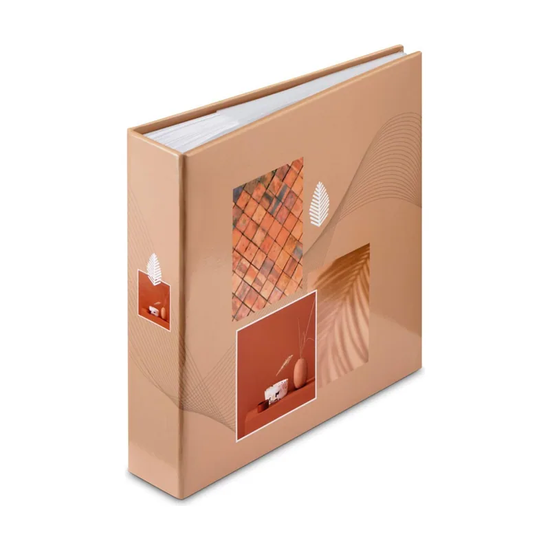 Hama Singo II álbum de foto y protector Terracota 100 hojas Encuadernación en tapa dura