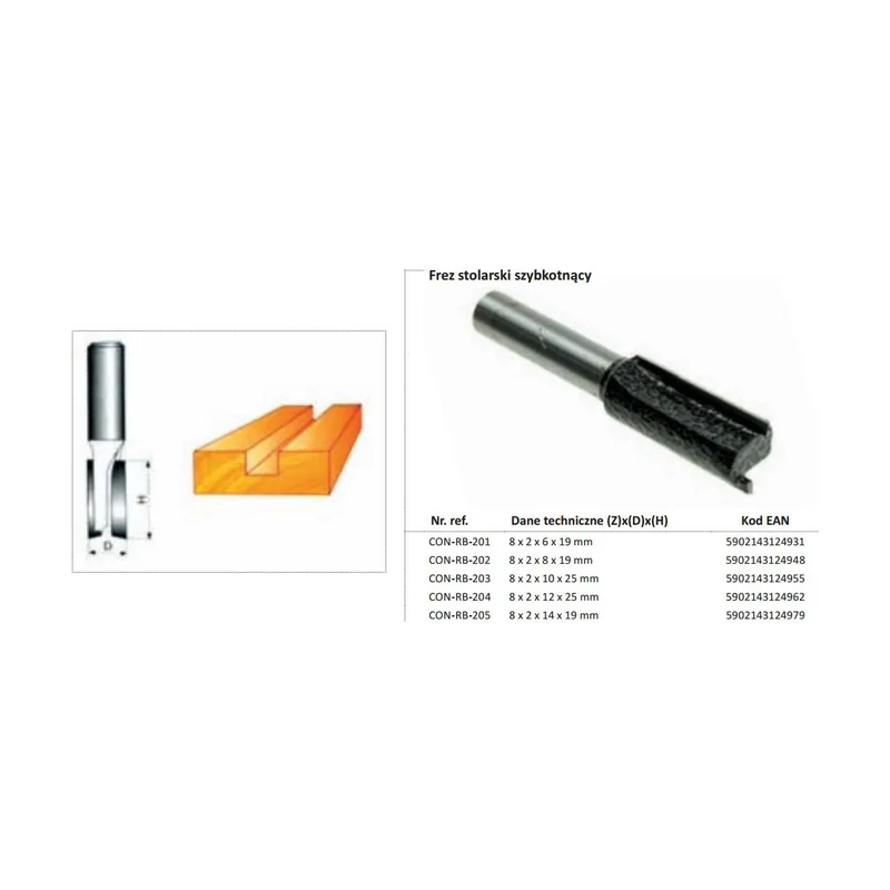 Ps trading Fresadora Condor 12x25mm