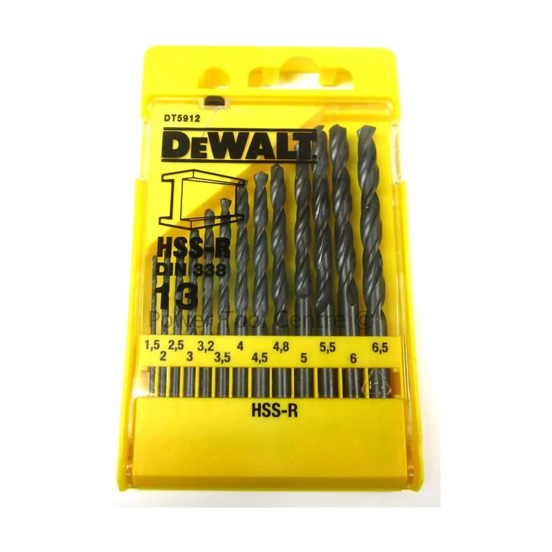 Stanley DEWALT Juego de brocas DT5912 HSS-R