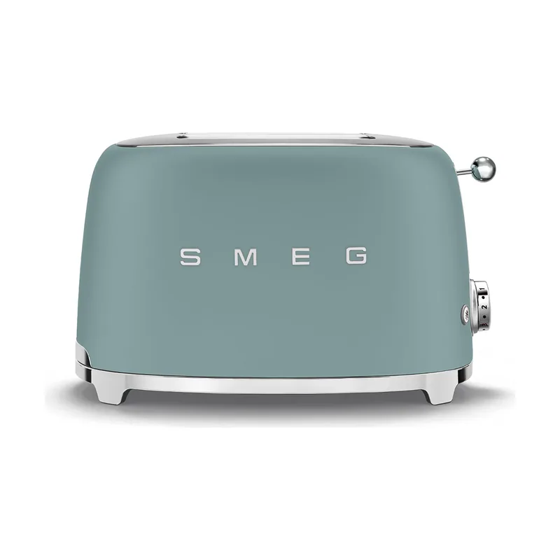 Smeg TSF01EGMEU Toaster 2 Scheiben Smaragdgrün matt