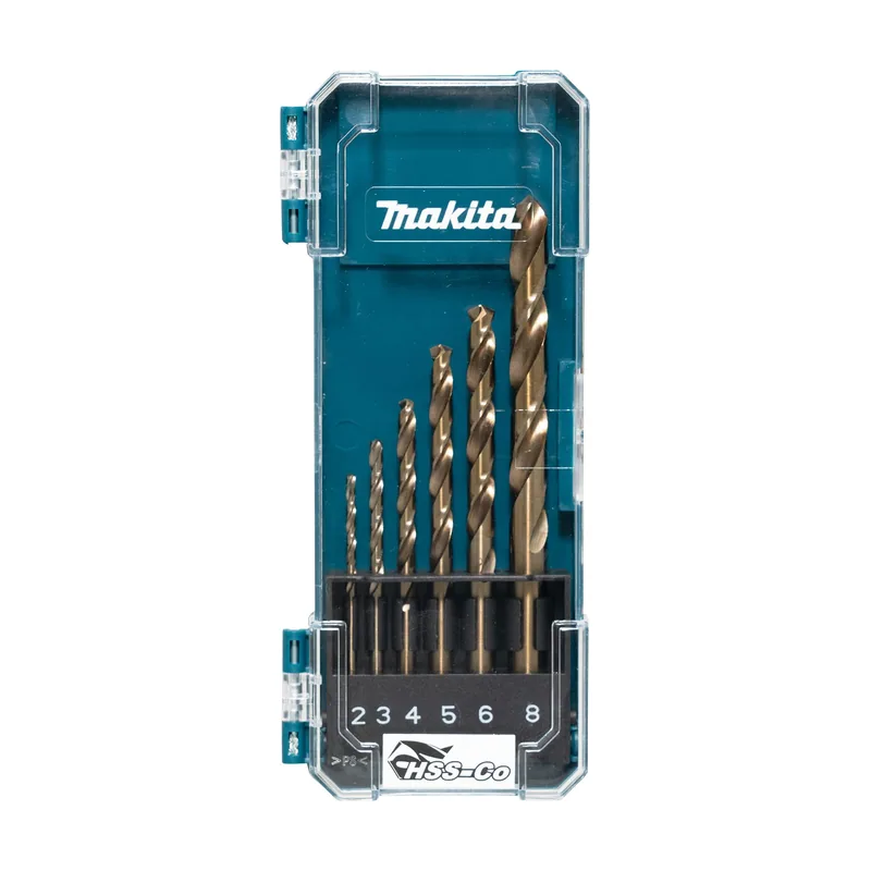 Makita Juego de Brocas de Metal D-75758 6 piezas