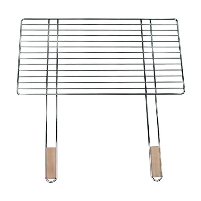 Floraland Parrilla de 58 x 30 cm con 2 asas de madera