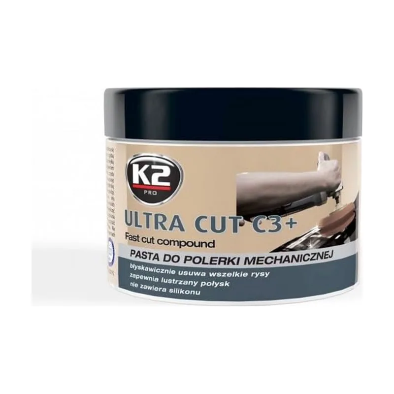 Melle K2 Pasta de Pulido Ultra Cut C3+ Elimina Rayas
