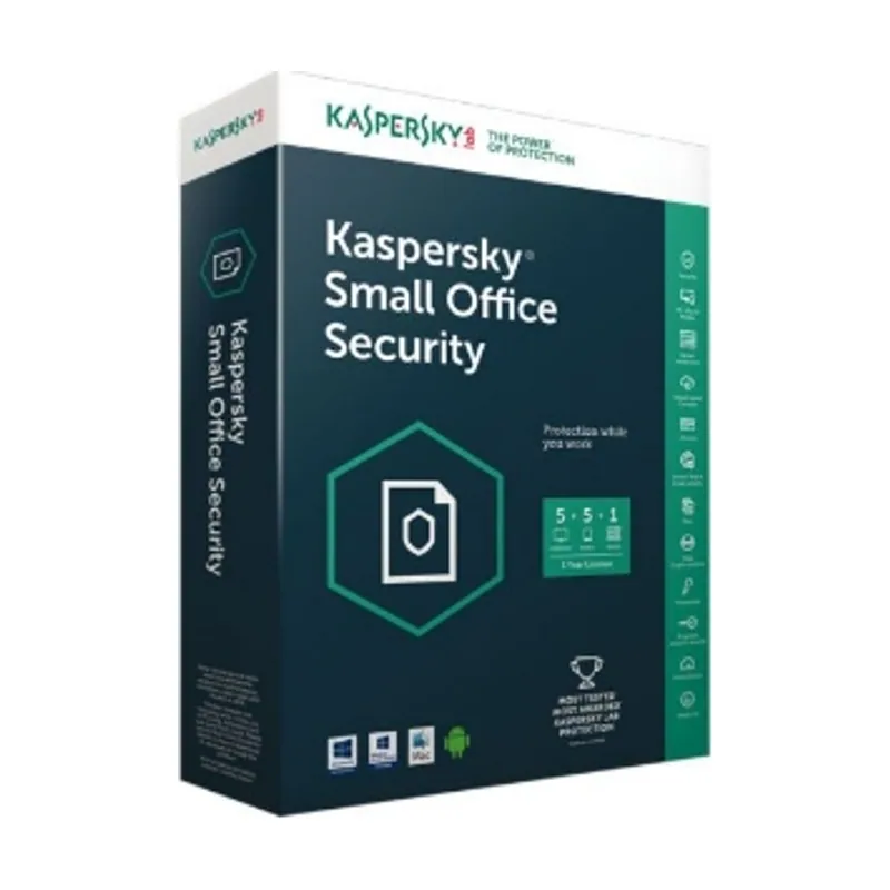 Kaspersky Software small office security 5pcs + 1 file server box