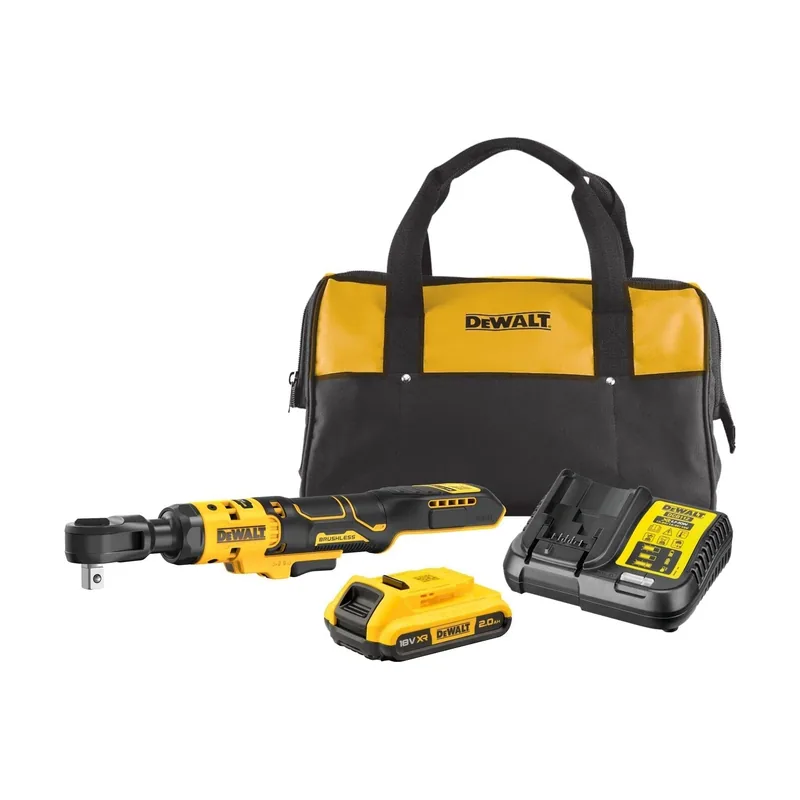 DeWalt Llave de Carraca sin escobillas XR 18V 1/2" 88Nm con 1
