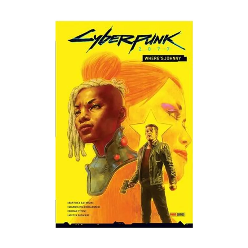 Panini Cyberpunk 2077. where's johnny
