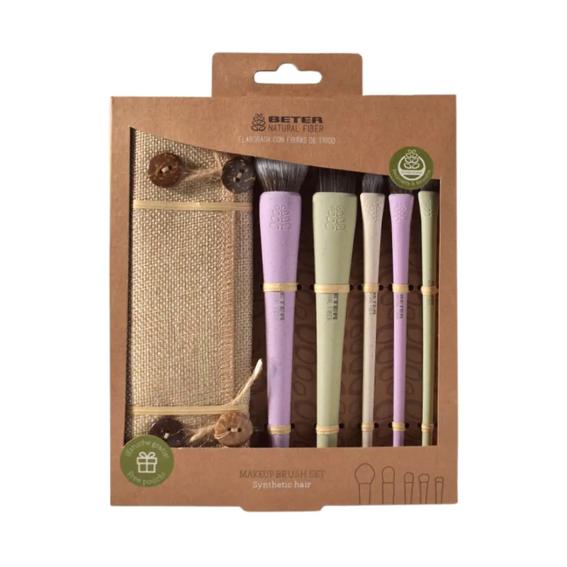 Beter Natural Fiber Kit Brochas Y Pinceles