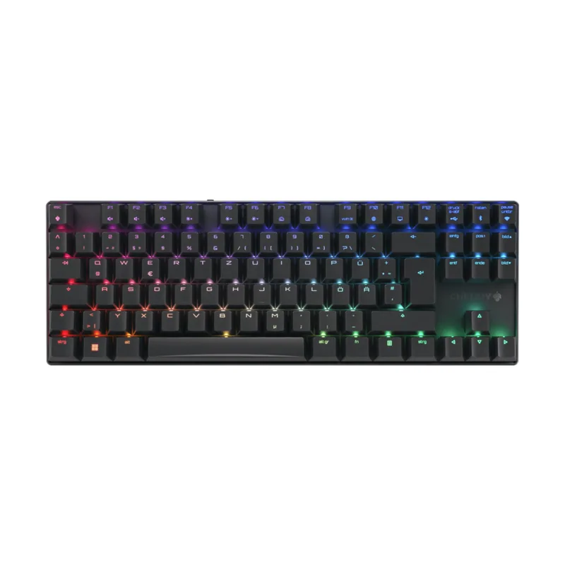 Cherry MX 8.2 TKL Wireless RGB teclado RF Wireless + Bluetooth QWERTZ Alemán