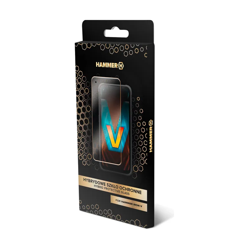 Hammer hybrid protective glass iron v