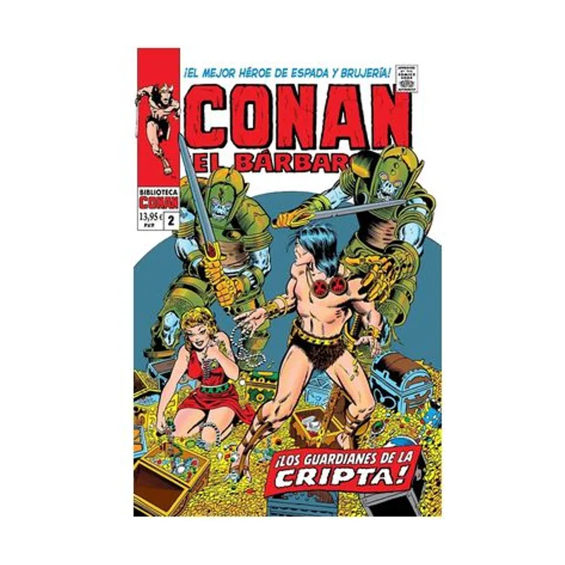Panini Conan El Bárbaro 2. 1971 BIBLIOTECA CONAN