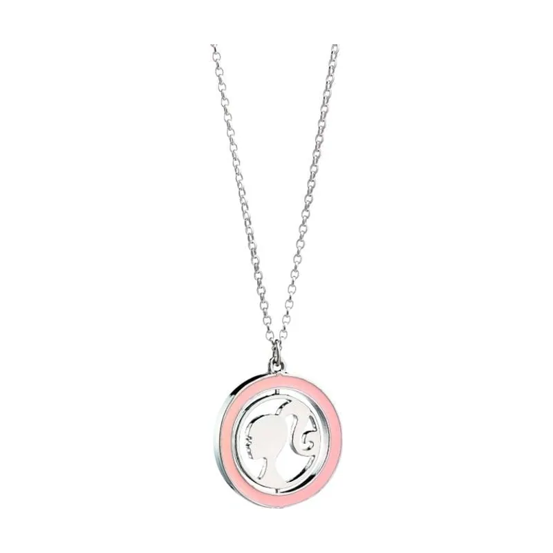 The carat Barbie Collar Silueta Giratoria Talla Única Zinc