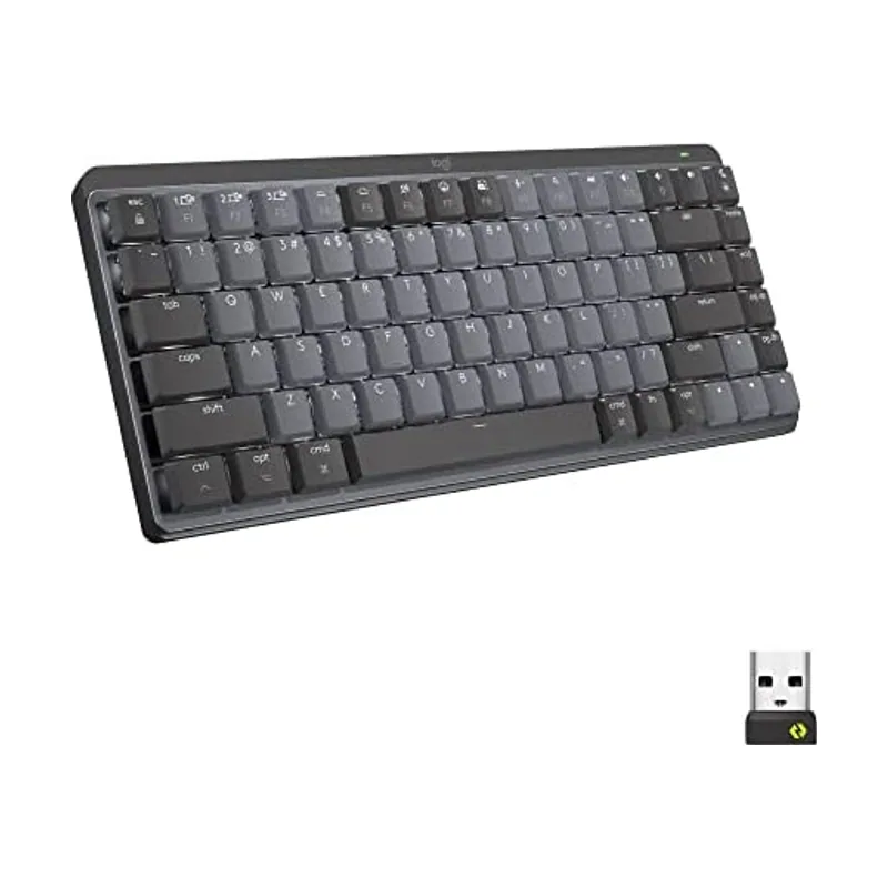 Logitech MX Teclado Mecánico Mini Inalámbrico Iluminado