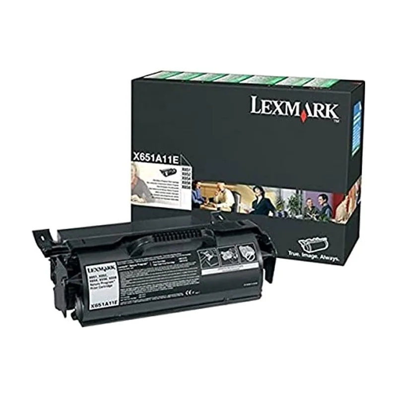 Lexmark X651A11E cartucho de tóner 1 pieza s