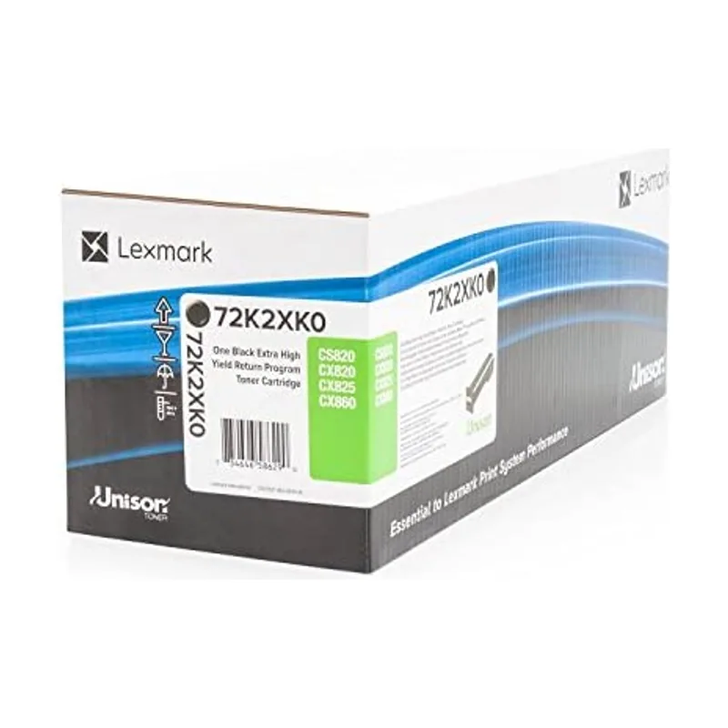 Lexmark 72K2XK0 cartucho de tóner 1 pieza s