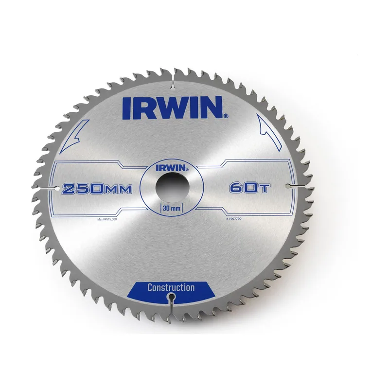 Irwin Disco sierra circular 250mm/60t mesa+inglete