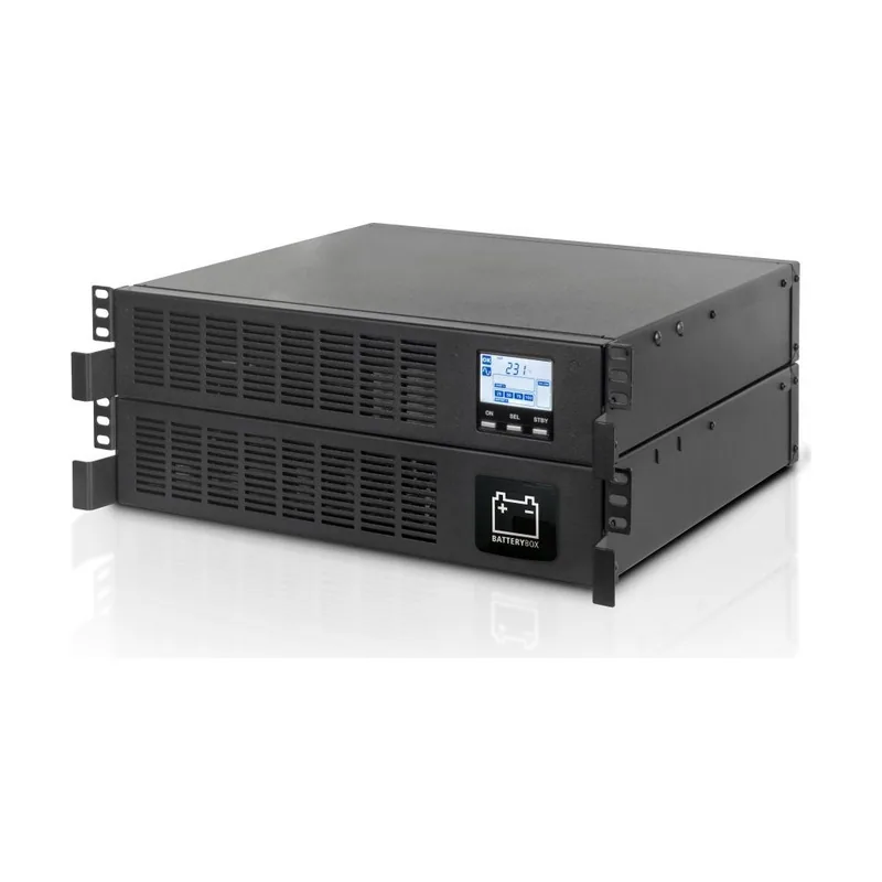 Riello ups Riello Sentinel Rack sistema de alimentación ininterrumpida UPS Doble conversión en línea 1,5 kVA 1350 W 8 salidas AC