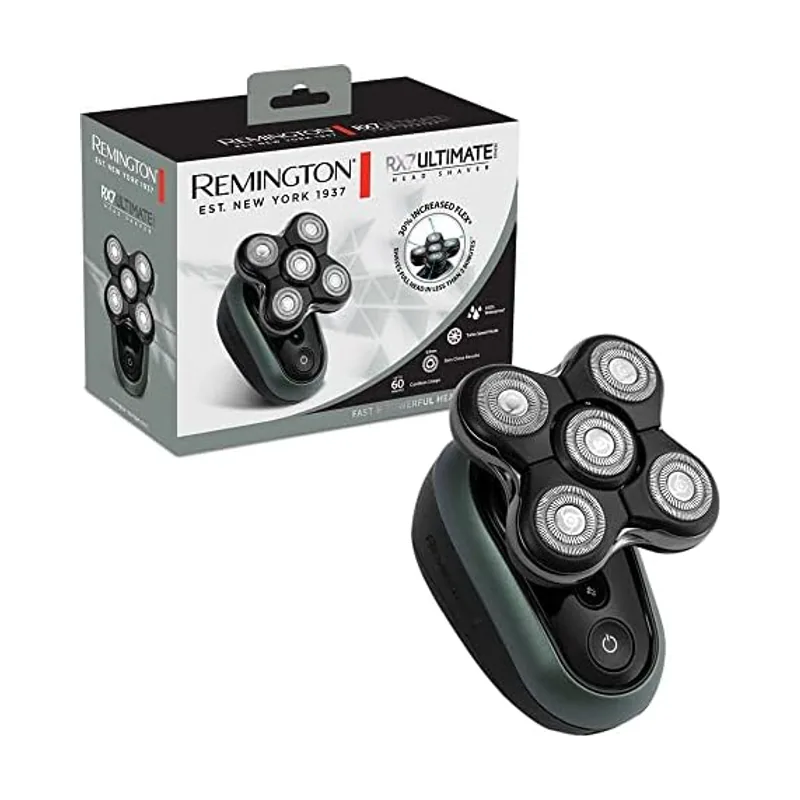Remington Afeitadora Cabeza Hombre 30% más flexibilidad RX7 Ultimate Series