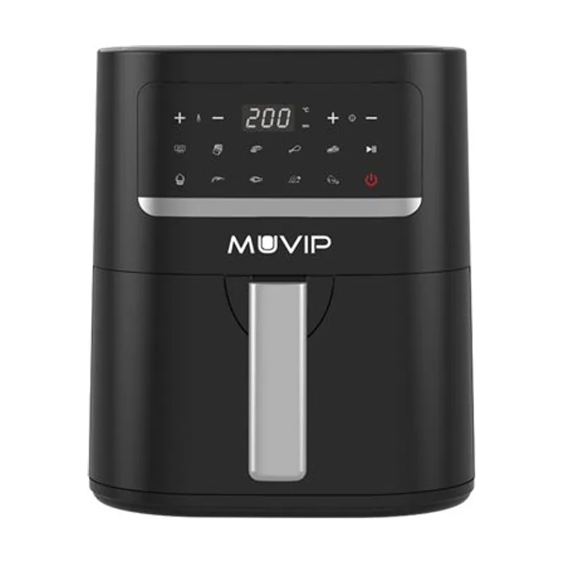 Muvip Freidoras de la Marca Modelo Freidora Aire Caliente 4.5L 1600W Pantalla Tactil