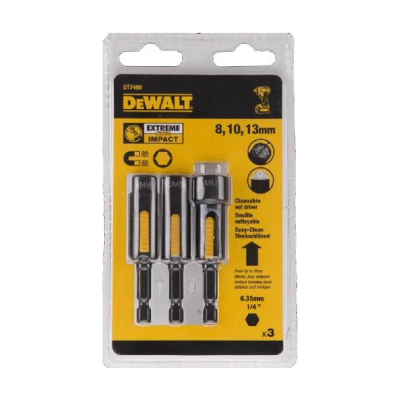 DeWalt DT7460-QZ llave de tubo Juego de llaves de tubo 3 pieza s