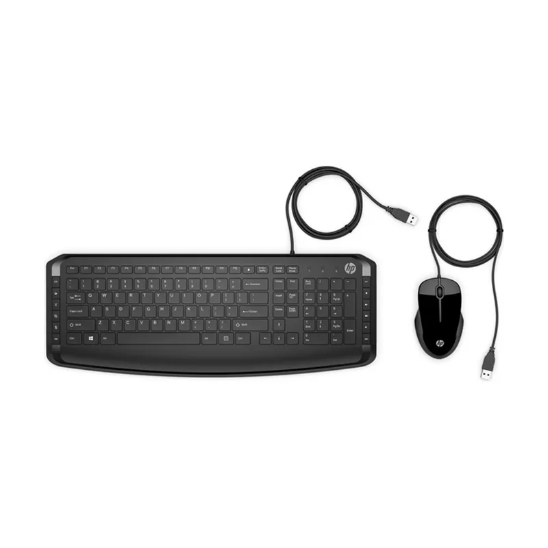 HP Teclado y ratón con cable Pavilion 200