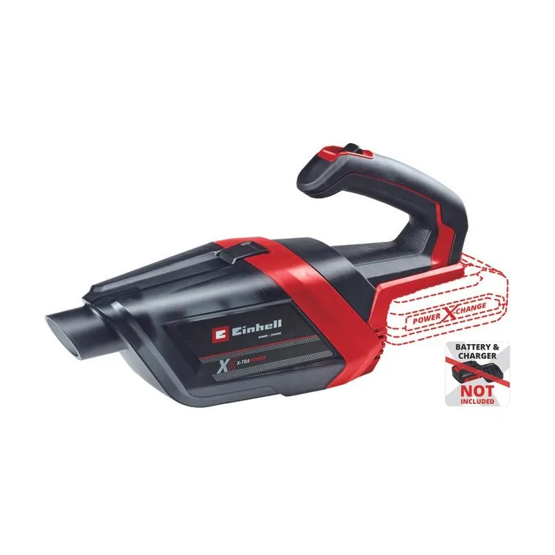 Einhell Aspiradora de Mano con batería TE-HV 18/06 Li-Solo