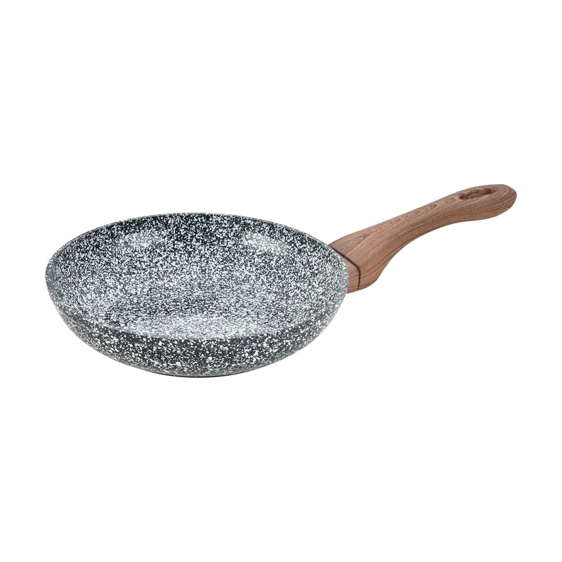 Kinghoff Sartén Granito 24 cm Sartén Antiadherente Inducción Sartenes Aluminio King Hoff KH de 1028