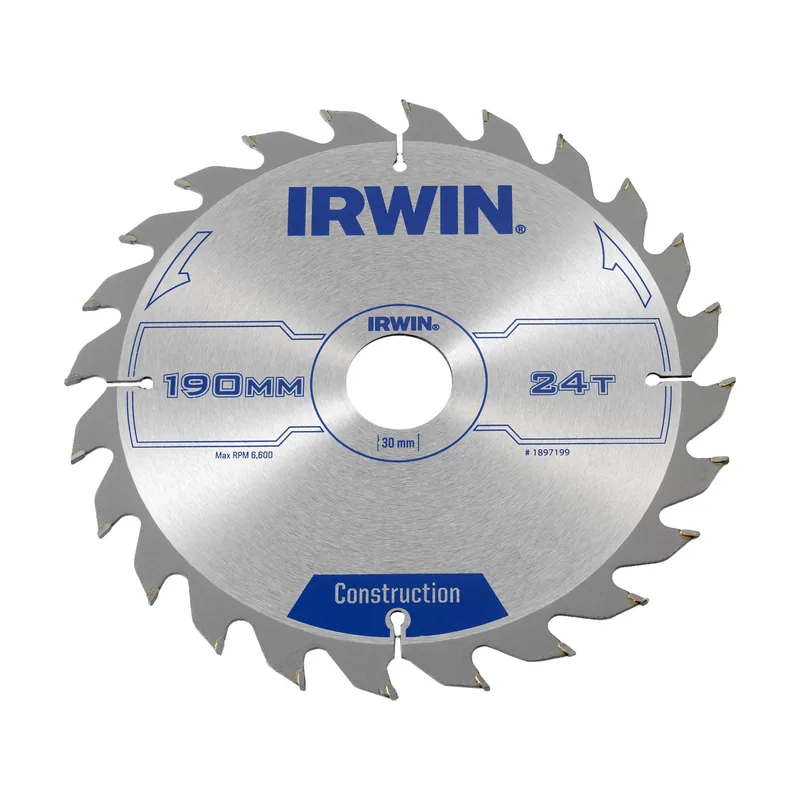 Irwin Disco sierra circular 190mm/24t
