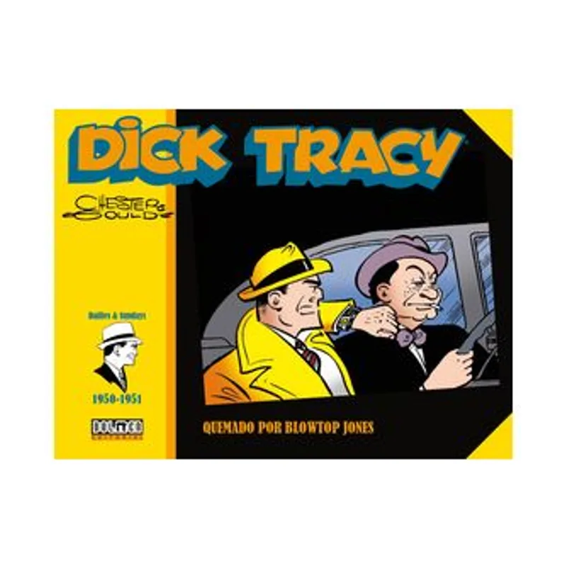 Tebeos dolmen editorial Dick tracy quemado por blowtop jones 1950-1951