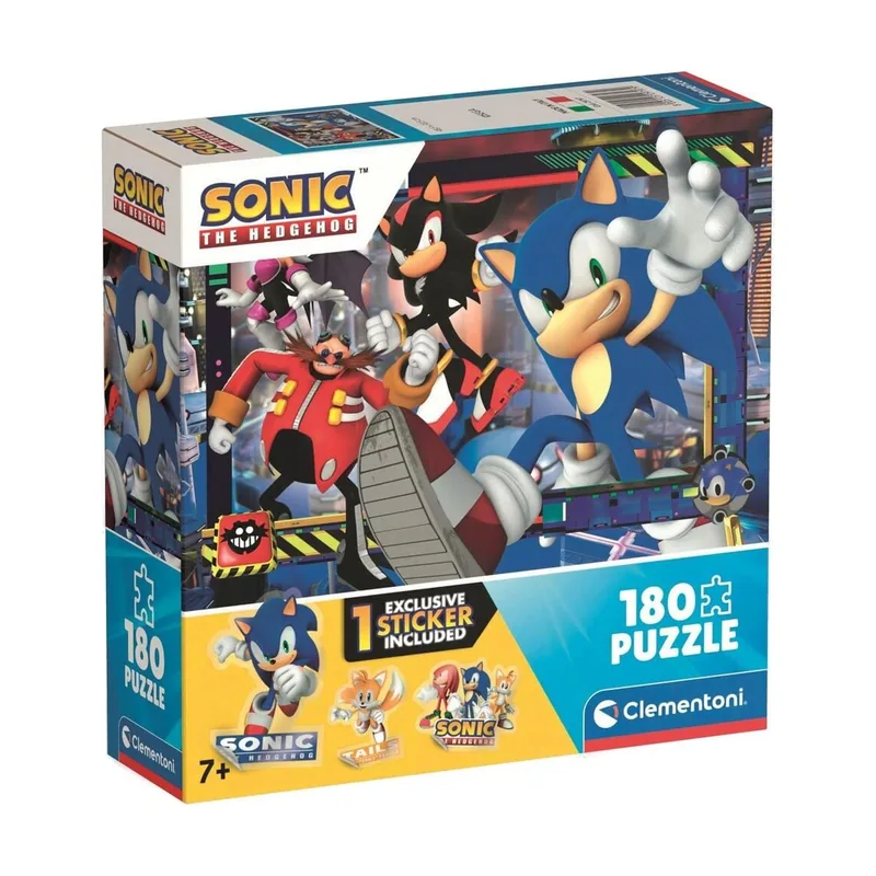 Clementoni Sonic Puzzle 180 Piezas