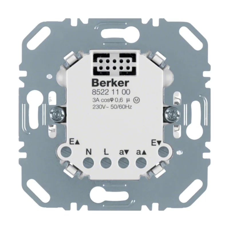 Berker Hager 85221100 placa de pared y cubierta de interruptor