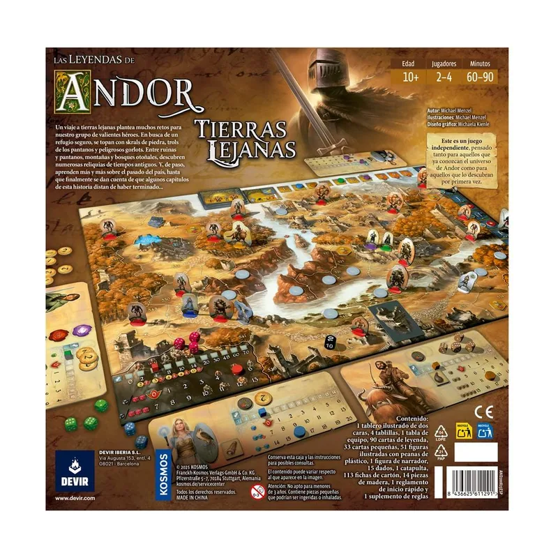 Devir Las Leyendas de Andor Tierras Lejanas