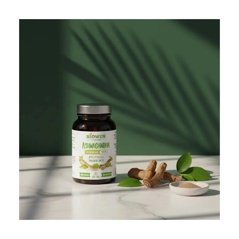 Biowen ashwagandha complemento alimenticio para personas