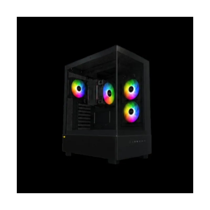 Montech Torre atx xr black premontada con fuente 650w y ref