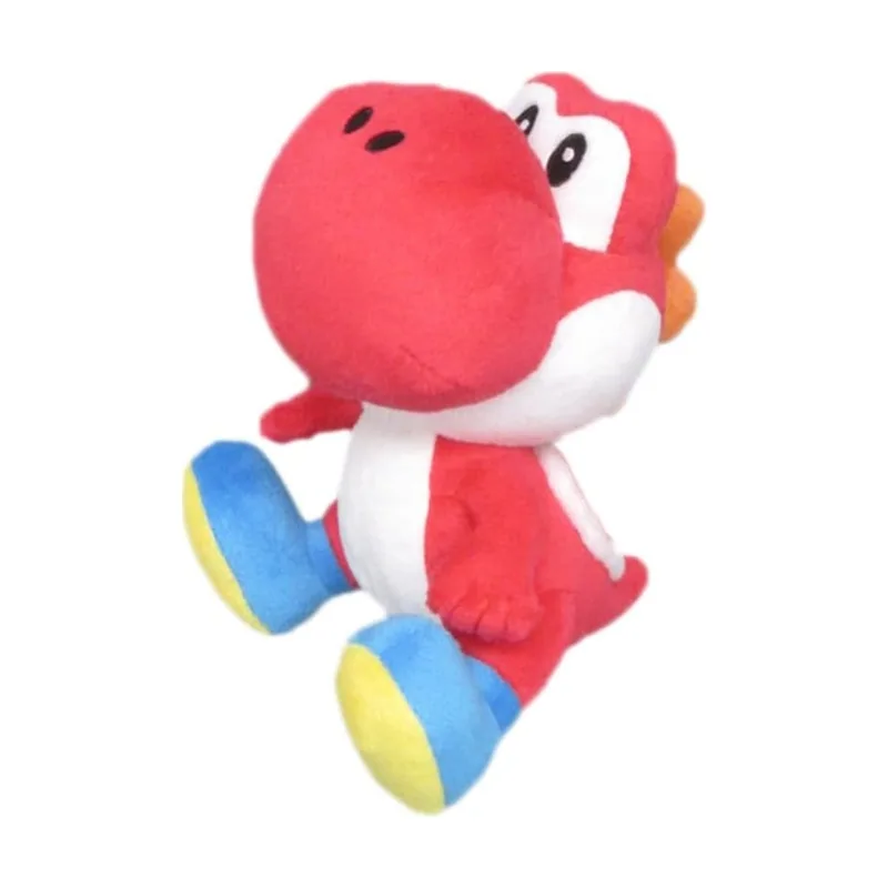 San-ei Super mario peluche yoshi rojo 17 cm