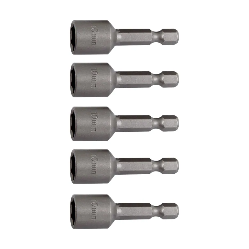 Awtools uchwyt 1/4" magnetyczny z nasadką 10mm/5szt.