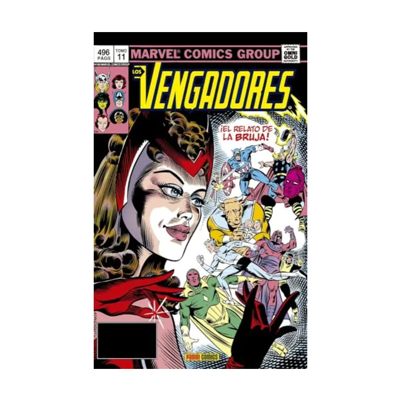 Panini Los vengadores 11 el relato de la bruja marvel