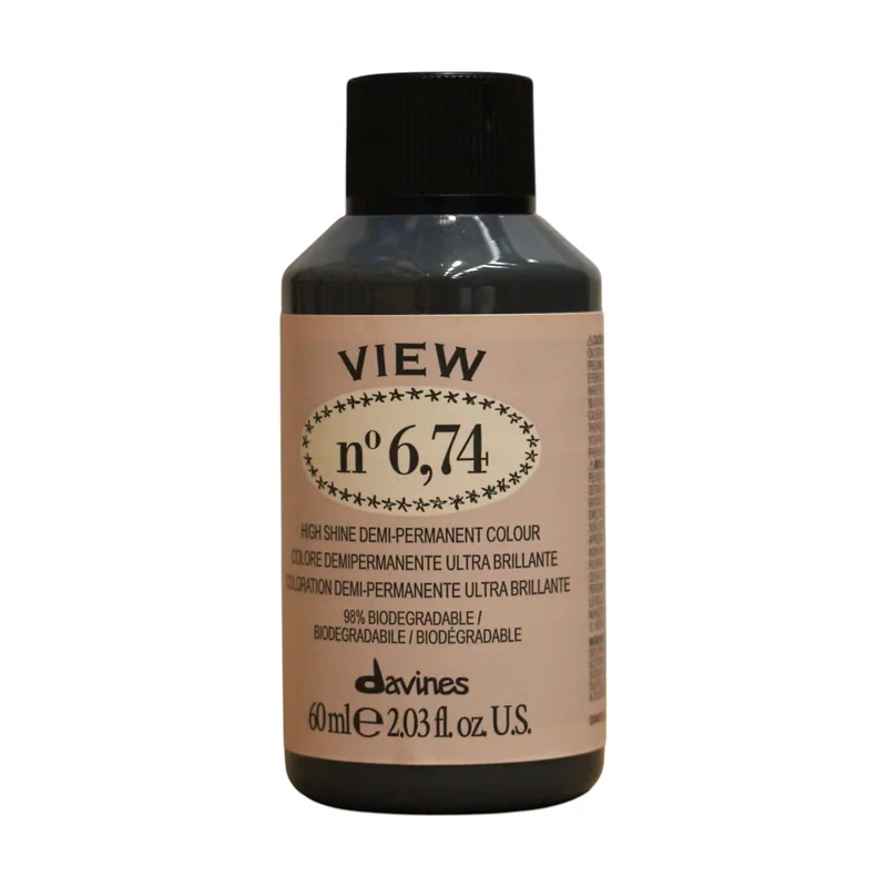 Davines view demi-permanent hair dye