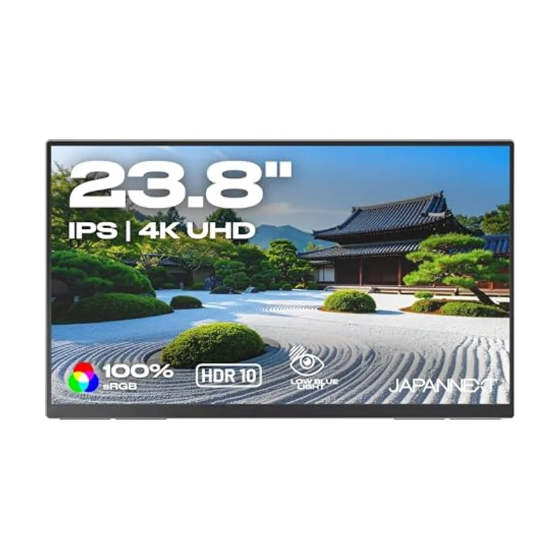 Japannext Monitor Portátil 23,8" IPS 4K UHD 3840x2160