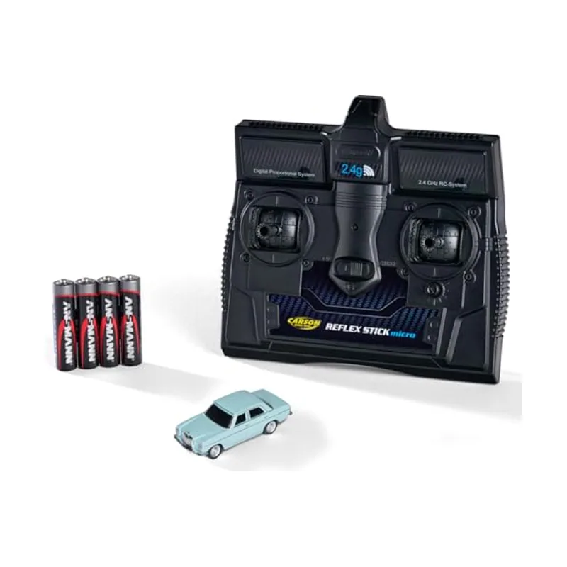 Tamiya carson Carson Mercedes-Benz 200/8 RC 1:87 Azul RTR H0