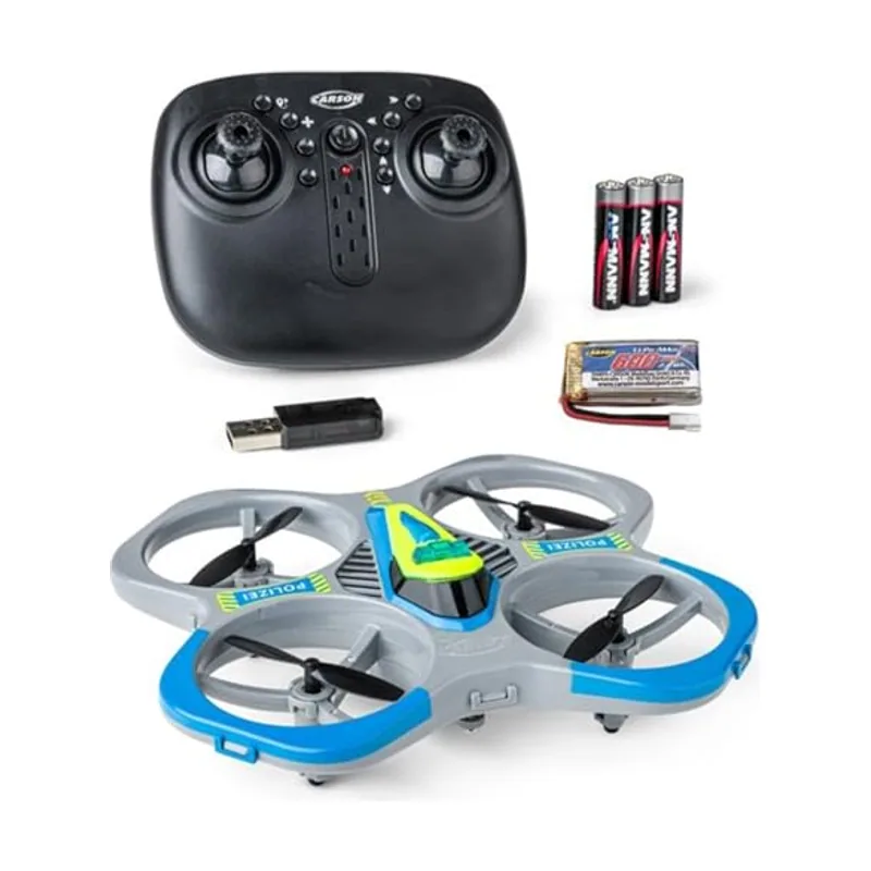 Tamiya carson Carson Cyber Drone Policía RTF 2.4G RC con Mando y baterías