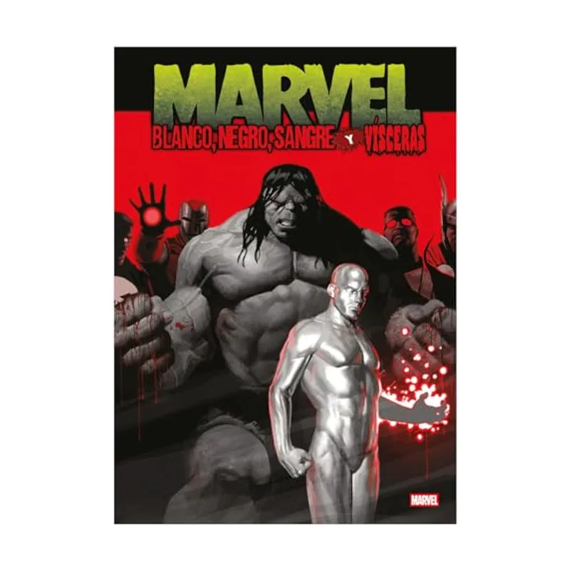 Panini Blanco negro y visceras marvel treasury edition