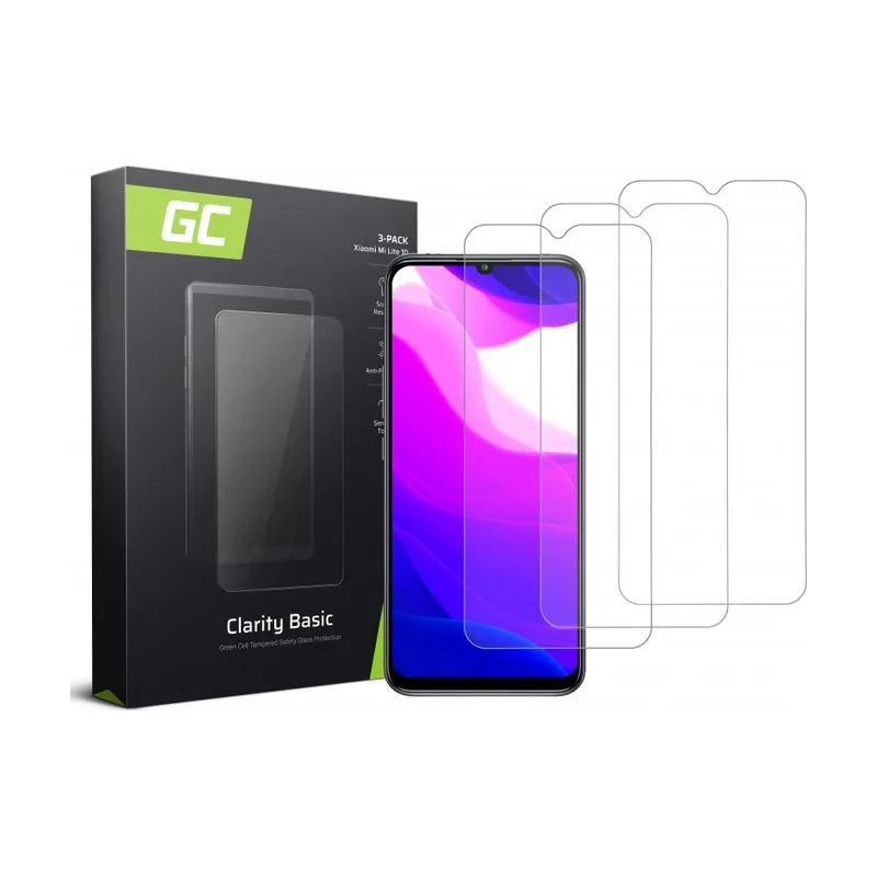 Green cell Clarity Protector de pantalla Xiaomi 3 pieza s