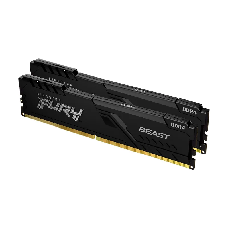 Kingston technology fury beast 16gb 3200mt/s ddr4 cl16 dimm kit of 2