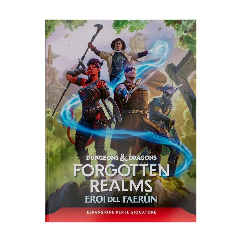 Wizards of the Coast Dungeons & dragons rpg forgotten realms eroi del faerun guía para jugadores *edición italiano*